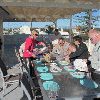 Eating on the roof ...mmmmm